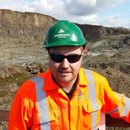 Stuart Laird Trainee Assistant Quarry Manager