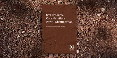 IQ Publishes New Soil Resource for Members