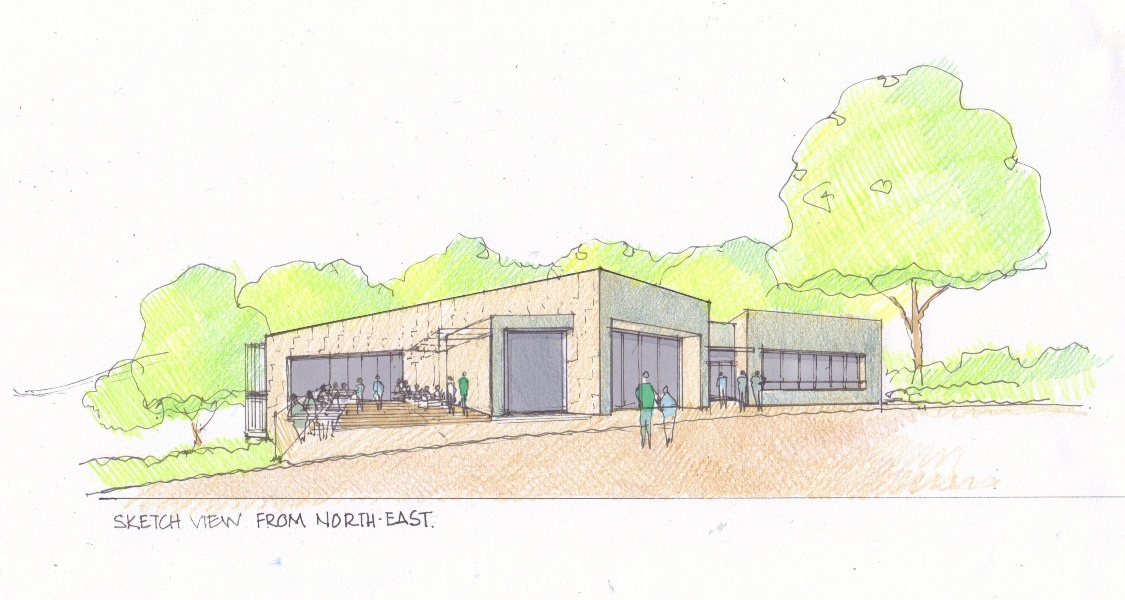 NSC Sketch View from North-East
